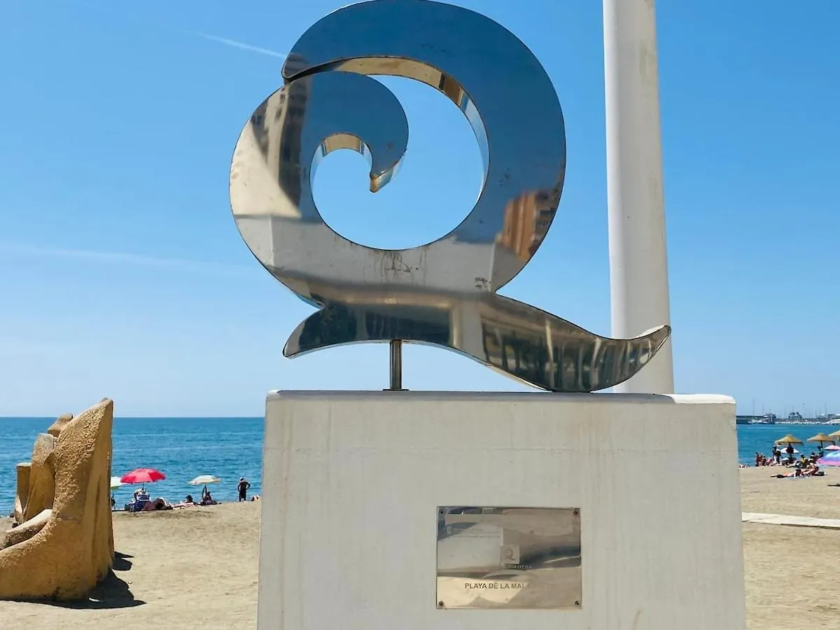 Lägenhet Apartamento Junto A La Playa De La Malagueta & Parking Málaga Spanien