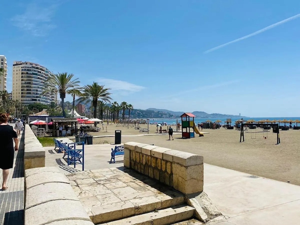 Lägenhet Apartamento Junto A La Playa De La Malagueta & Parking Málaga